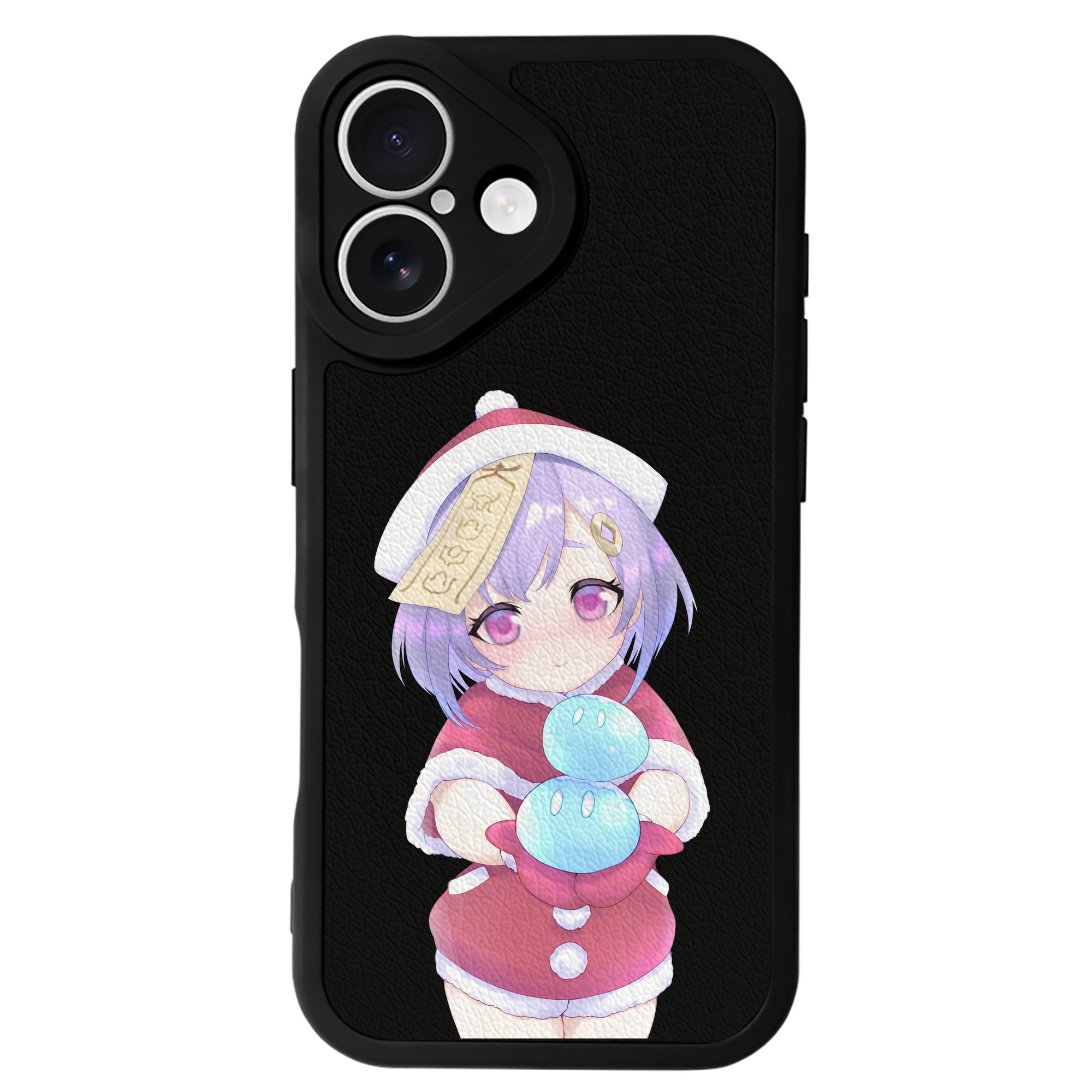 げんし神 七七 なな  genshin Nana 【iPhone 16シリーズ対応】シリコンスマホケース（レザー調） 材質：シリコン
